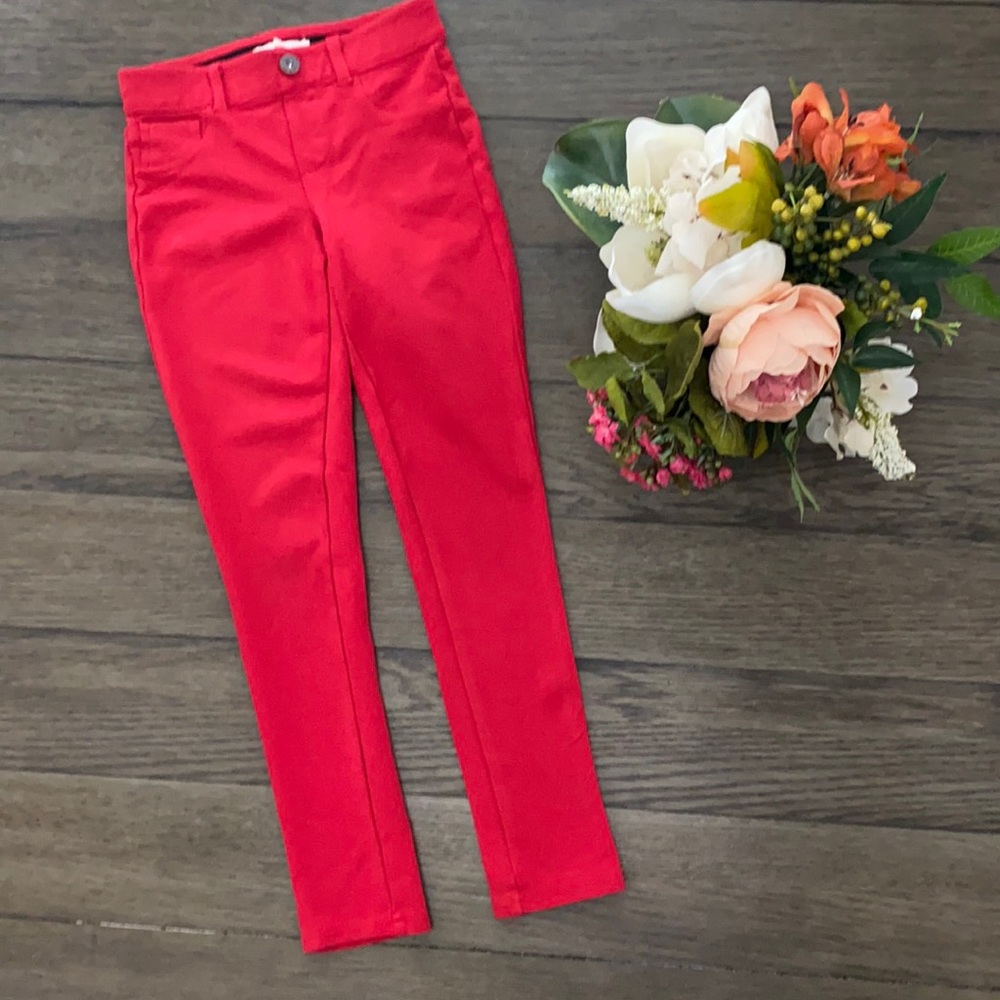 Copper keys girls red leggings